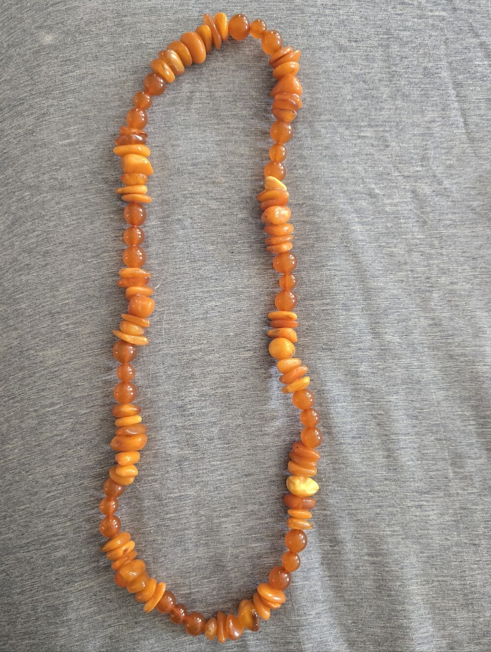 Vintage Butterscotch Baltic Amber Necklace | 85g Estate Piece | Honey & Cognac - Picture 1 of 4
